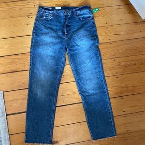 COPY - Gap women’s jeans - Cheeky straight sky high- size 32/14 long *new w tags